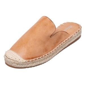 NIB Antelope Felicia leather mule espadrille